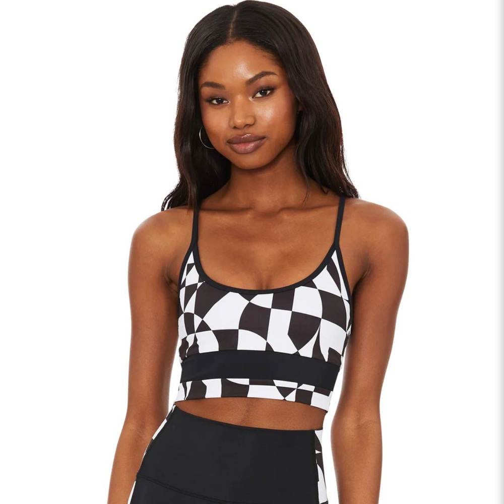 Beach Riot Eva Top 70s Geo Sz Small NWT